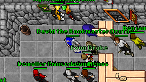 David the Rookmaster on screen