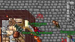 Lothergam on screen