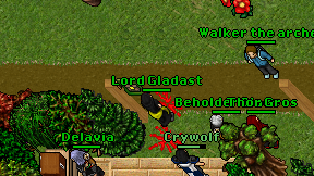 Lord Gladast on screen