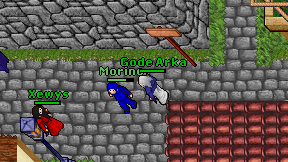 Gode Arka on screen