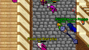 Nightmare Mage on screen