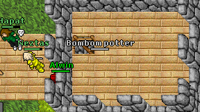 Bombom potter on screen