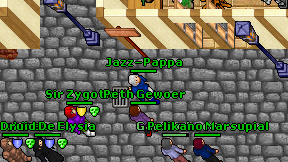 Jazz-Pappa on screen