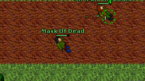 Mask Of Dead on screen