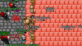 El Piadoso on screen