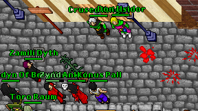Crused Knight on screen