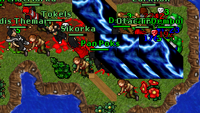 Pan Poks on screen