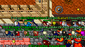Oritron on screen