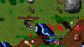 Efius Blade on screen