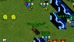 Fire Ankor on screen