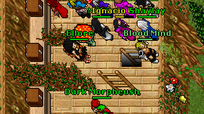 Dark Morpheush on screen