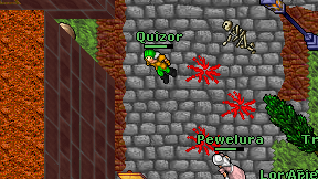 Quizor on screen
