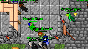 Mario Elan on screen