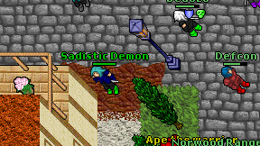 Sadistic Demon on screen