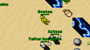 Evotzu on screen