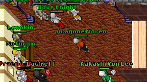 Aragone Moren on screen