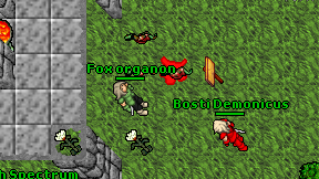 Fox organon on screen