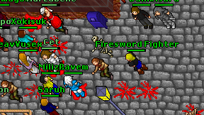 Firesword Fighter on screen