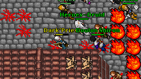 Dark'Priest on screen