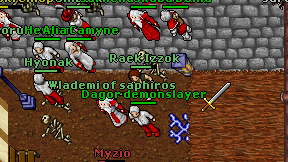 Raek Izzok on screen