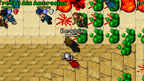 Rewbix on screen