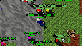 Linki the Knight on screen