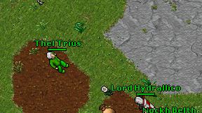 Thel Trius on screen