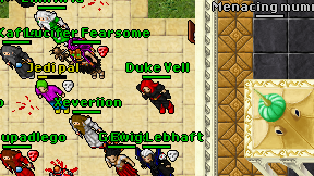 Duke Vell on screen