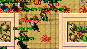 Guek'Drag on screen