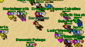 Xerendeus on screen
