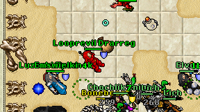 Looprevil Drarreg on screen