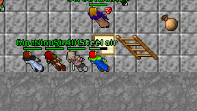 Steel air on screen