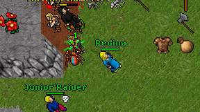Redina on screen