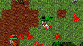Melindaa on screen