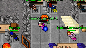 Jamie Lancelot on screen
