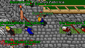 Palladynos on screen