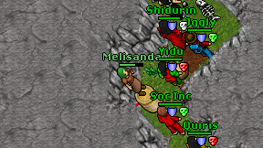 Melisanda on screen
