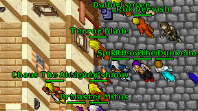 Terror'blade on screen