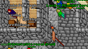 Spotlight on screen