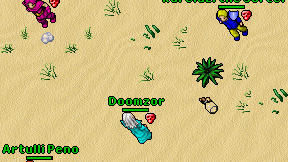 Doomzor on screen