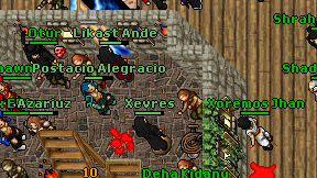 Postacio Alegracio on screen