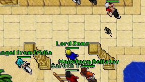 Lord Zamz on screen