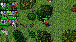Skunkishh on screen