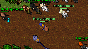 Feta Argon on screen