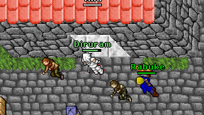 Diruram on screen