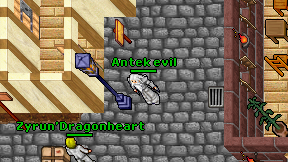 Antek evil on screen