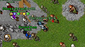 Darkness Vick on screen