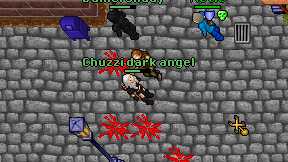 Chuzzi dark angel on screen