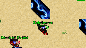 Zelphyros on screen