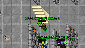 Iron Knight Sword on screen